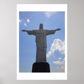 Affiche Holly Christ Corcovado à Rio