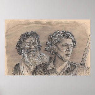 Affiche Holly King Oak King par Portia St Luke