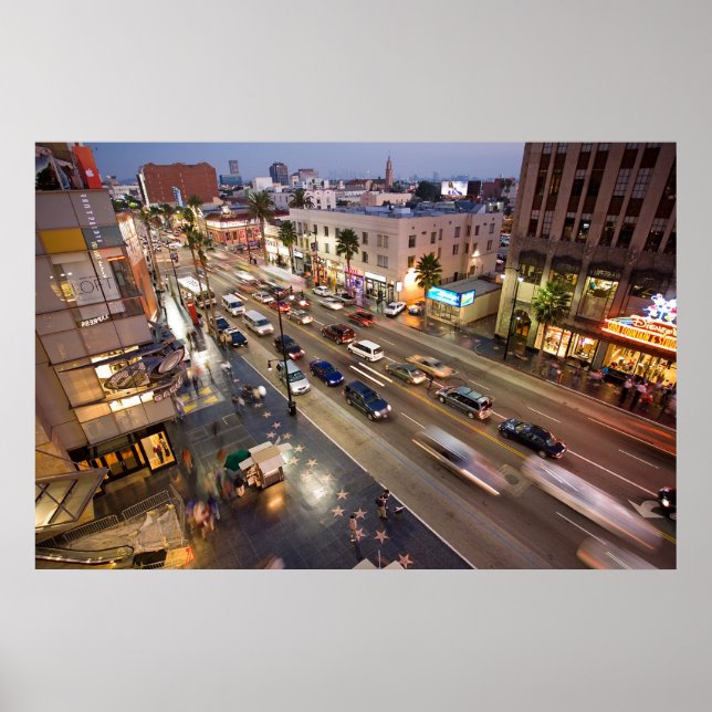 Affiche Hollywood Boulevard Los Angeles FROM 8.99 (Devant)