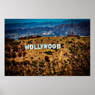 Affiche Hollywood Californie