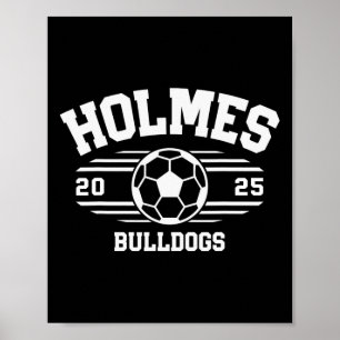 Affiche Holmes Bulldogs Soccer Byll 2025