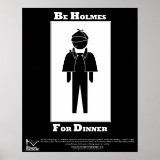 Affiche Holmes Pour Le Dîner