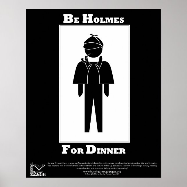 Affiche Holmes Pour Le Dîner (Devant)