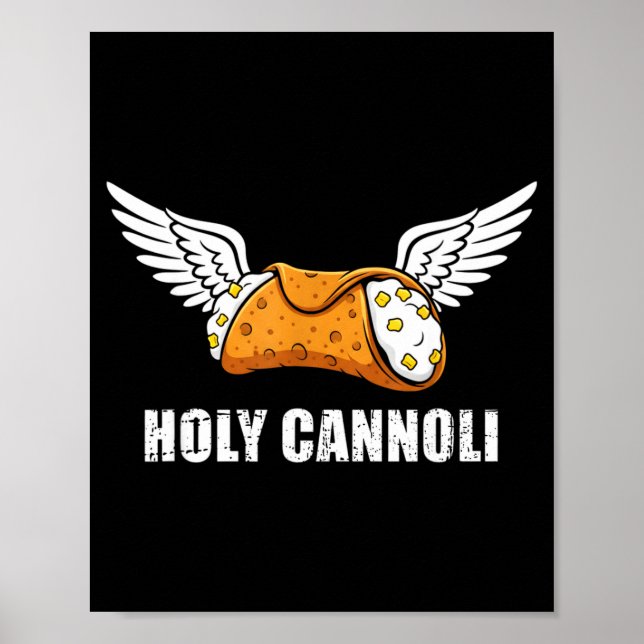 Affiche Holy Cannoli Tri-blend Funny Quote  (Devant)