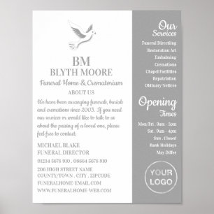 Affiche Holy Dove, Funeral Home, Directeurs