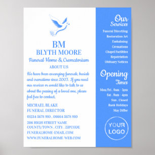 Affiche Holy Dove, Funeral Home, Directeurs