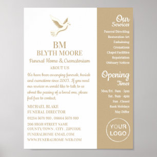 Affiche Holy Dove, Funeral Home, Directeurs