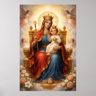 Affiche Holy Mother of God – Divine Love & Protection´12