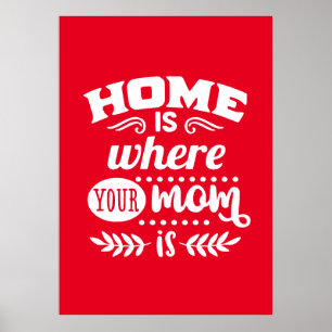Affiche Home Maman
