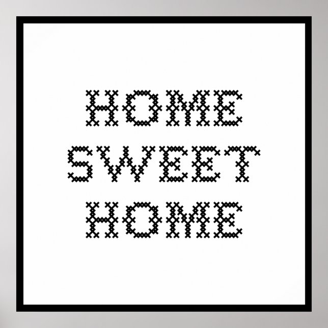 Affiche Home Sweet Home (Devant)