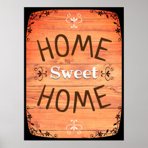Affiche Home Sweet Home