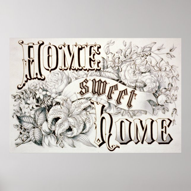 Affiche Home Sweet Home (Devant)