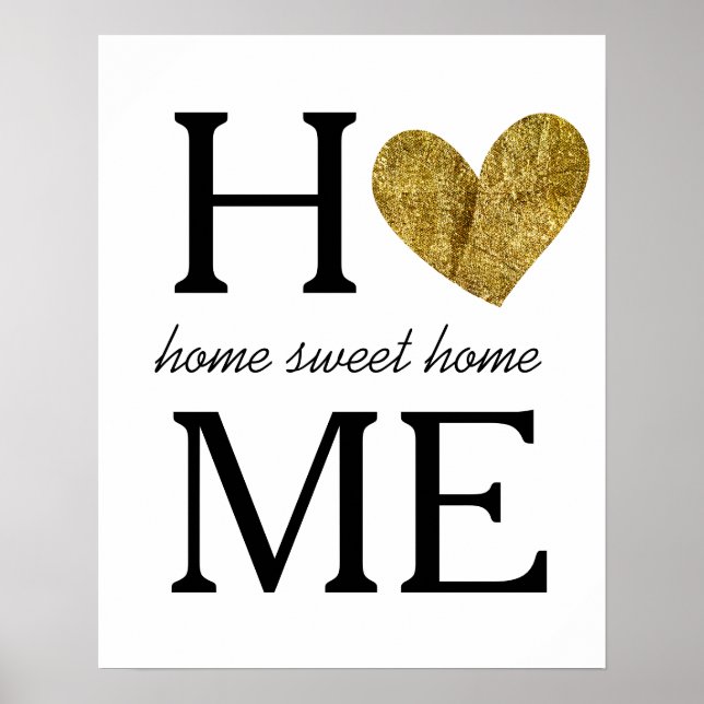 Affiche Home Sweet Home (Devant)