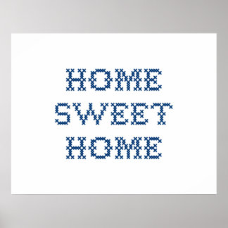 Affiche Home Sweet Home