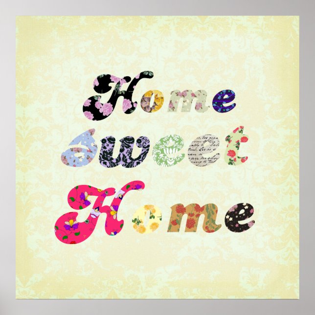 Affiche Home Sweet Home (Devant)
