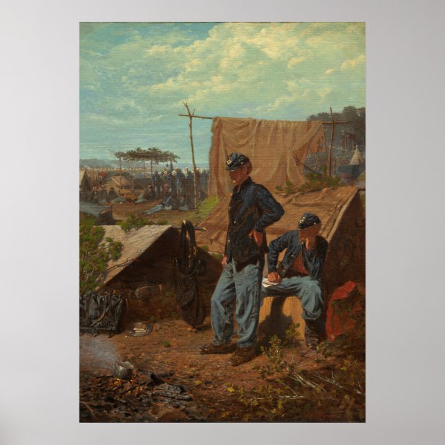 Affiche Home, Sweet Home, c.1863 (oil on canvas) (Devant)