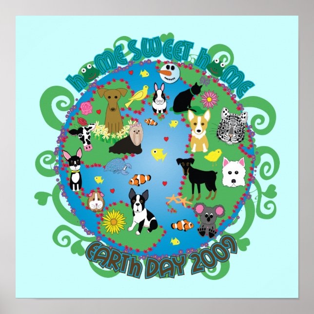 Affiche Home Sweet Home Jour des terres 2009 (Devant)