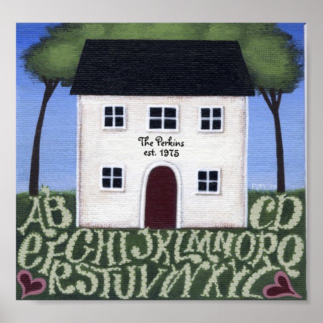 Affiche Home Sweet Home Sampler (Devant)