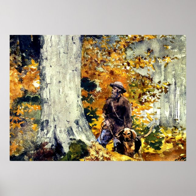 Affiche Homer - Adirondack Woods (Devant)