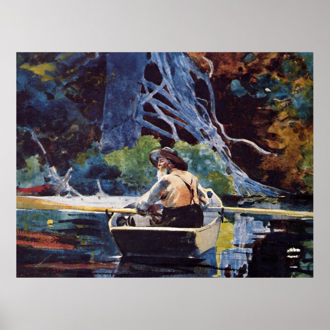 Affiche Homer - Guide Adirondack (Devant)