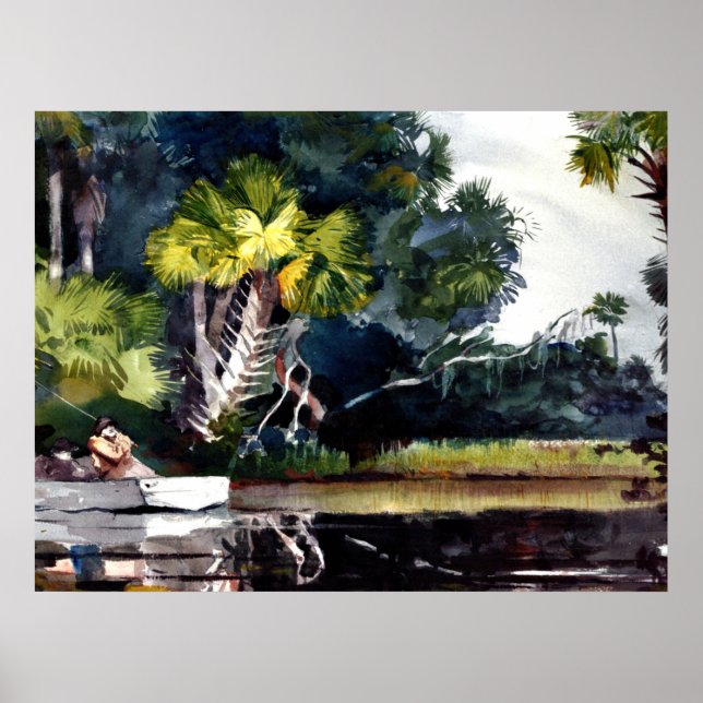 Affiche Homer - Homosassa Jungle, (Devant)