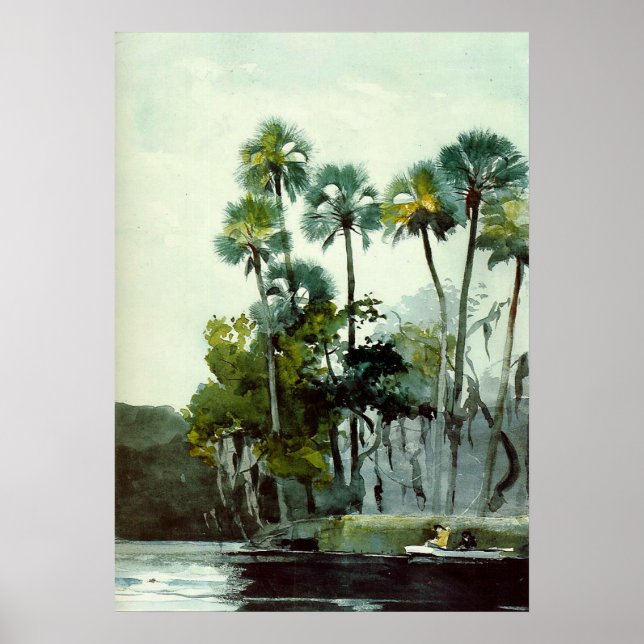Affiche Homer - Homosassa River (Devant)