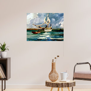 Affiche Homer - Sloop, Bermudes,