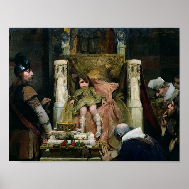 Affiche Hommage à Clovis II (Devant)