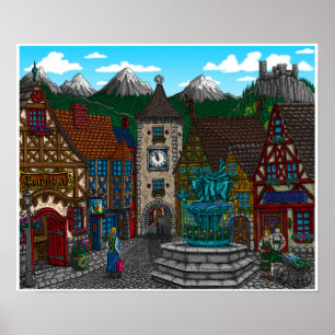 Affiche Hommage à Europa