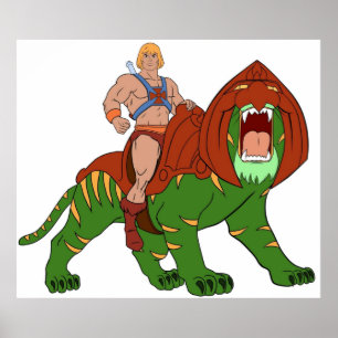 Affiche Hommage à Heman et Tiger