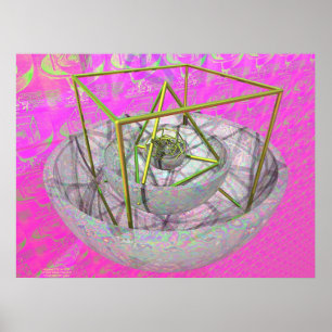 Affiche Hommage à Kepler