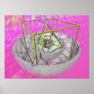 Affiche Hommage à Kepler