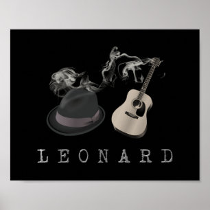 Affiche Hommage à Leonard