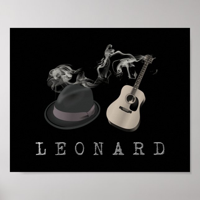 Affiche Hommage à Leonard (Devant)