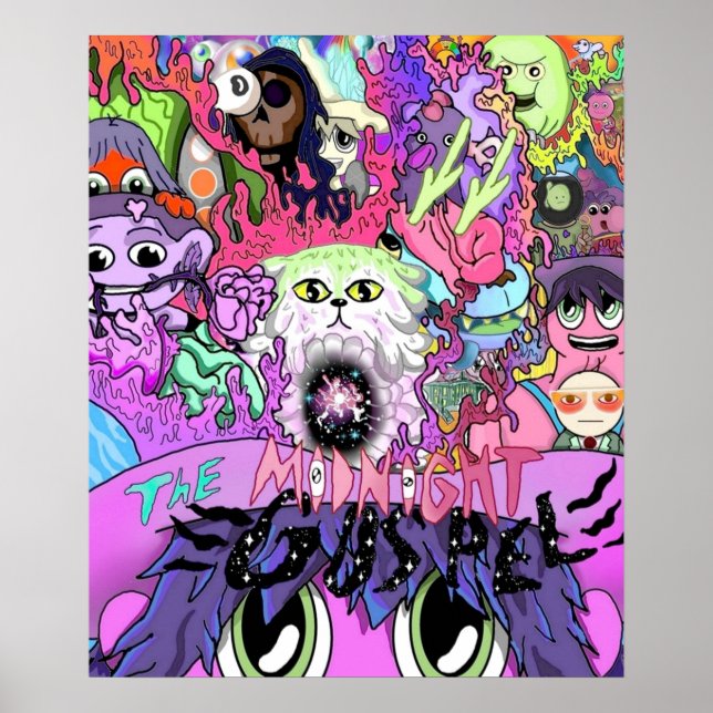 Affiche Hommage À L'Évangile De Minuit (Devant)