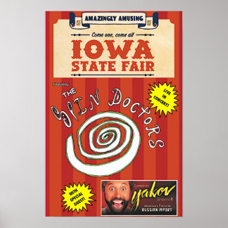 Affiche Hommage à l'Iowa State Fair