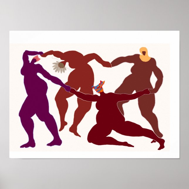 Affiche Hommage à Matisse (Devant)