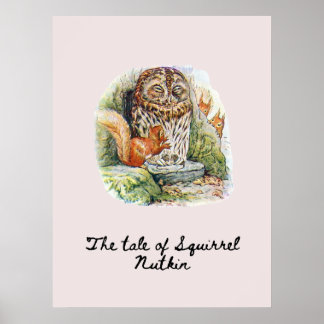 Affiche Hommage au hibou