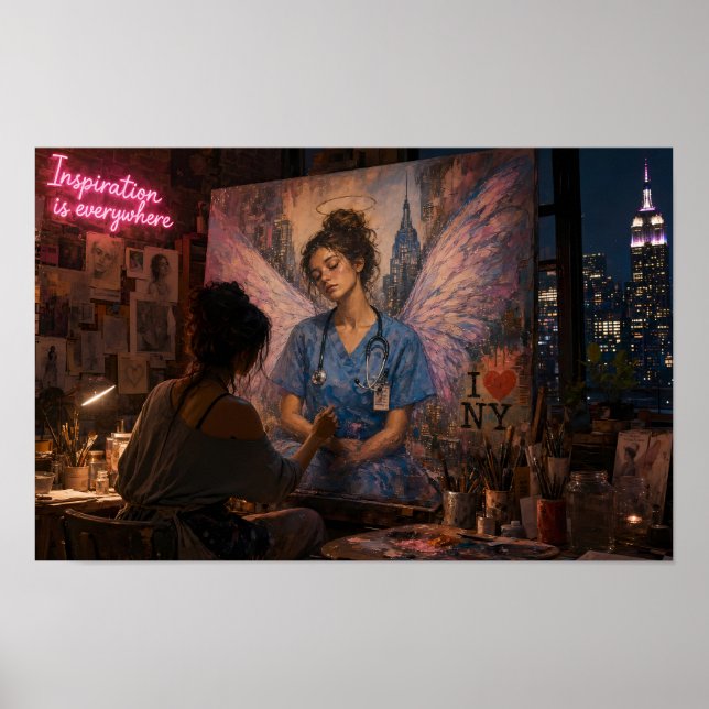 Affiche Hommage de minuit aux ailes de la guérison (Devant)