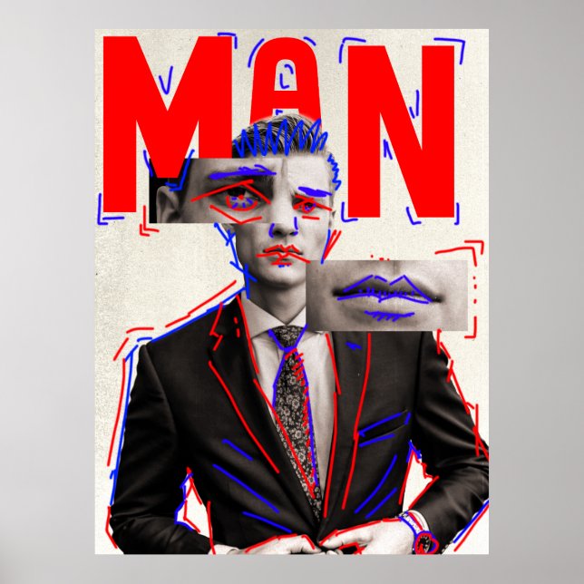 Affiche homme (Devant)