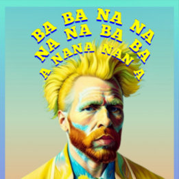 AFFICHE HOMME BANANE