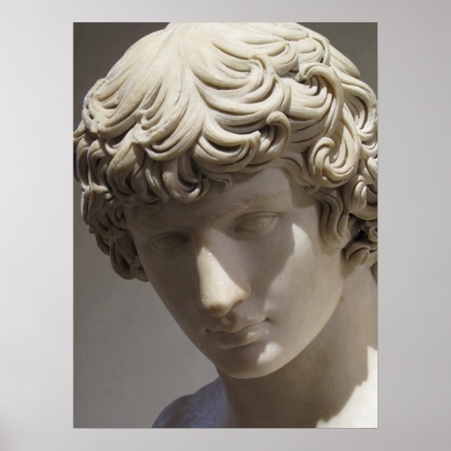 Affiche Homme beau Antinous Hadrian aimé (Devant)