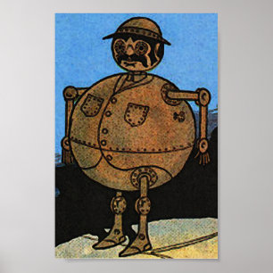 Affiche Homme de bidon