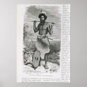 Affiche Homme de la Nouvelle-Galles du Sud