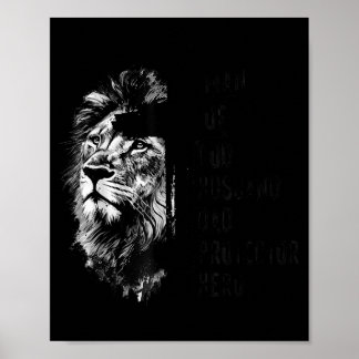Affiche Homme Dieu Mari Papa Protecteur Foi Design