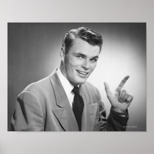 Affiche Homme dirigeant 2