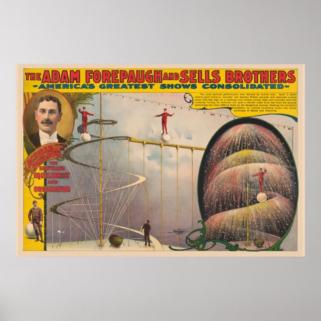 Affiche Homme Effectuant Le Câble Suspendu Et La Rampe Spi (Devant)