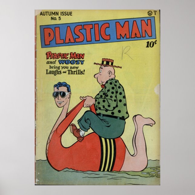 Affiche Homme en plastique v1 005 (Devant)
