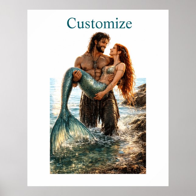 Affiche Homme et sirène Thunder_Cove (Devant)