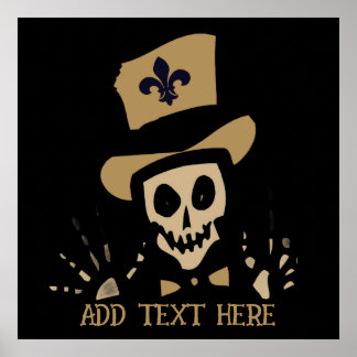 Affiche Homme vaudou de la Nouvelle-Orléans